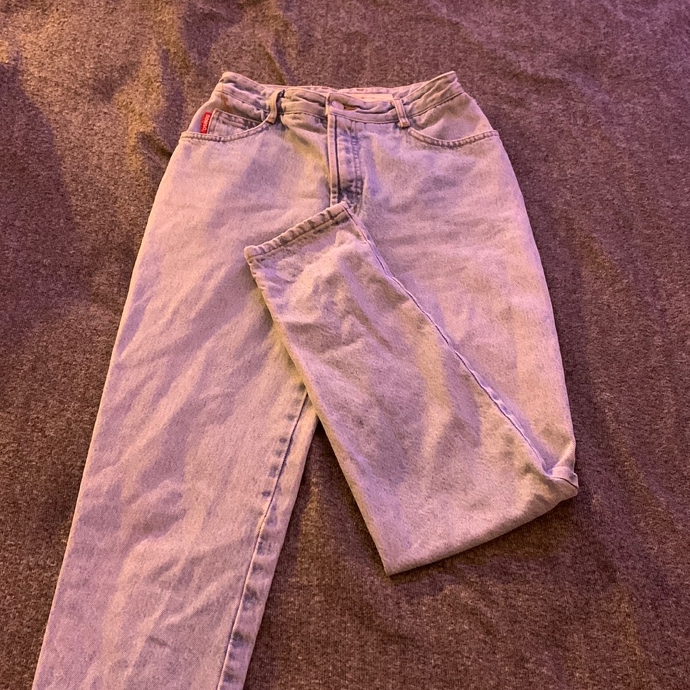 A pair of bongo jeans, they’re a size 11
